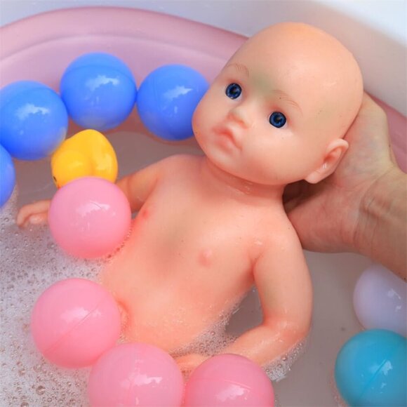 🆕 16.5Inches Soft Vinyl Body Realistic Reborn Baby Boy Doll - Picture 6 of 8